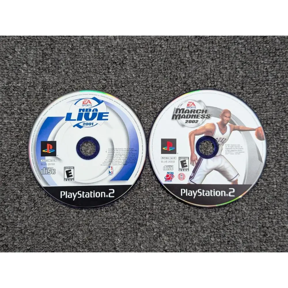 Lot of 10 Sony PlayStation 2 PS2 Games Loose Discs in Jewel Cases Tested